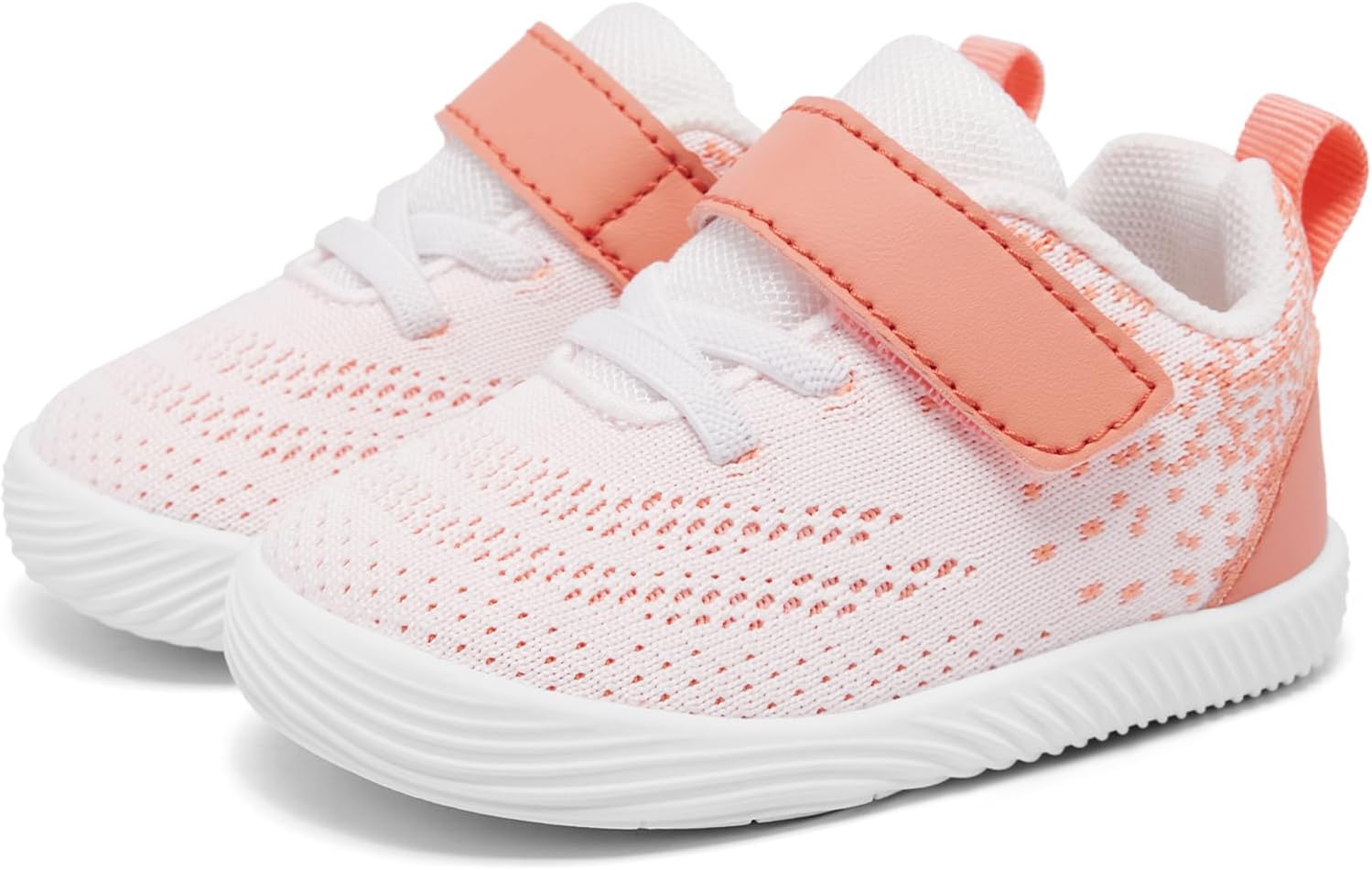 Toddler Sneakers Baby Boys & Girls Barefoot Shoes Lightweight Breathable Walking Running Tennis Athletic Sport Shoes