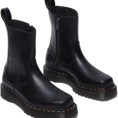 Women  Leather  Pull-on Boots Fashion