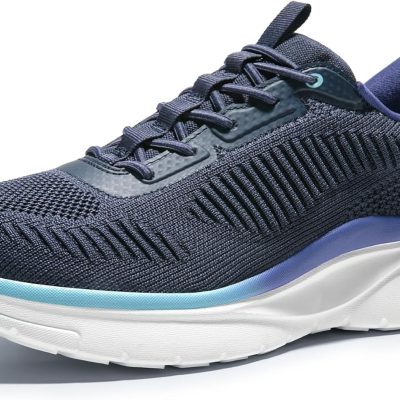 Women Slip on Walking Shoes Tennis Lightweight Gym Sneakers Workout Breathable Hands-Free Cross Trainer Comfortable Fashion Sneakers