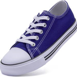 Toddler Canvas Shoes for Girls & Boys - Breathable & Comfortable Boys & Girls Canvas Shoes for Toddlers