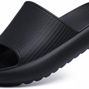 Sandals for Women Men Ultra Comfort Recovery Pillow Slippers Soft Summer Beach Shoes with Low Arch Support