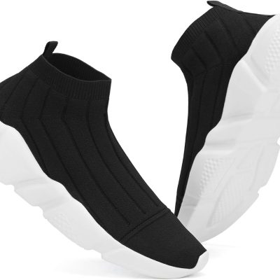 Women Running Shoes Ladies Slip on Tennis Walking Sneakers Lightweight Breathable Comfort Work Gym Trainers Stylish Shoes