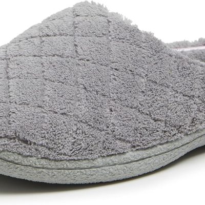 Women Memory Foam Washable Clog House Slipper with Wide Widths